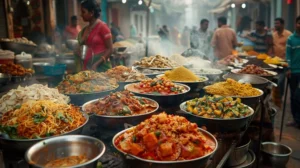 street food in nepal